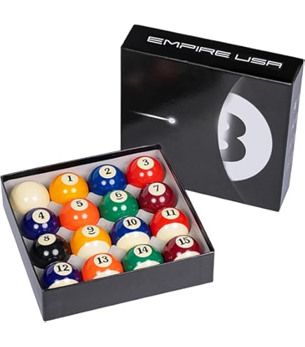 JAPER BEES Deluxe Billiard Ball/Pool Ball Set Complete 16balls